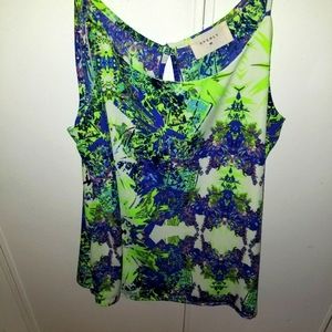 Pretty camisole greens and blues!